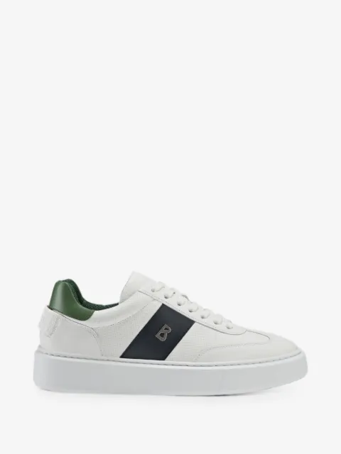 BOGNER Philadelphia 4A grained-finish side-stripe sneakers