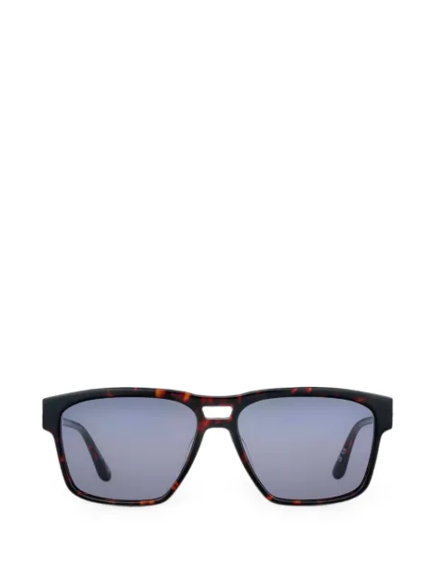 Barbour tortoiseshell-effect square-frame sunglasses