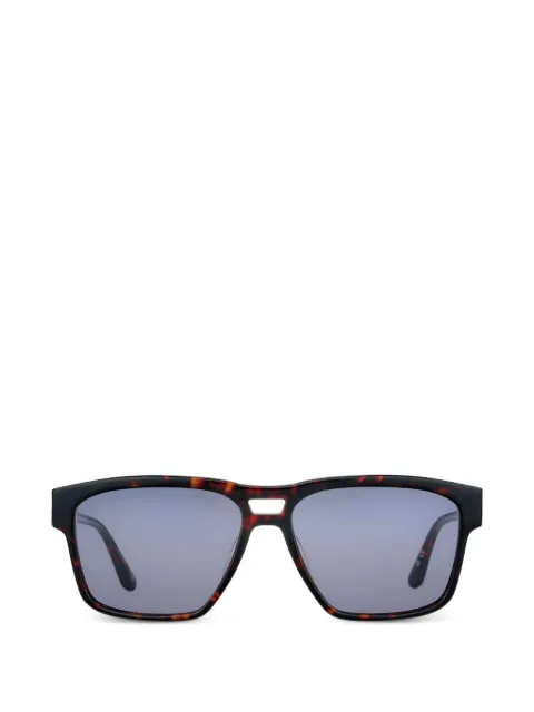 Barbour tortoiseshell-effect square-frame sunglasses
