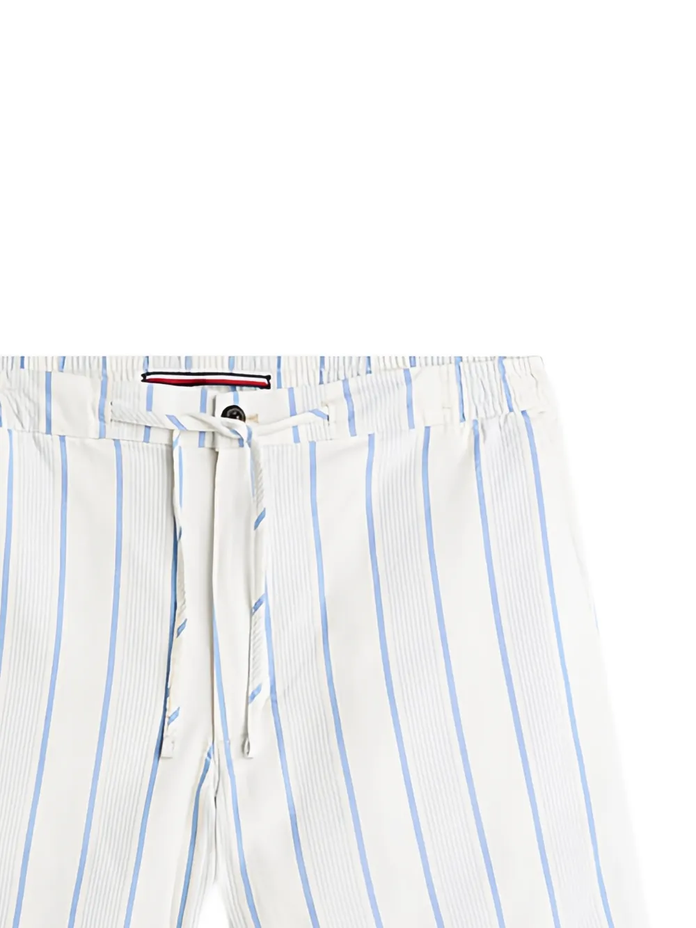 Tommy Hilfiger Dover gestreepte shorts Wit