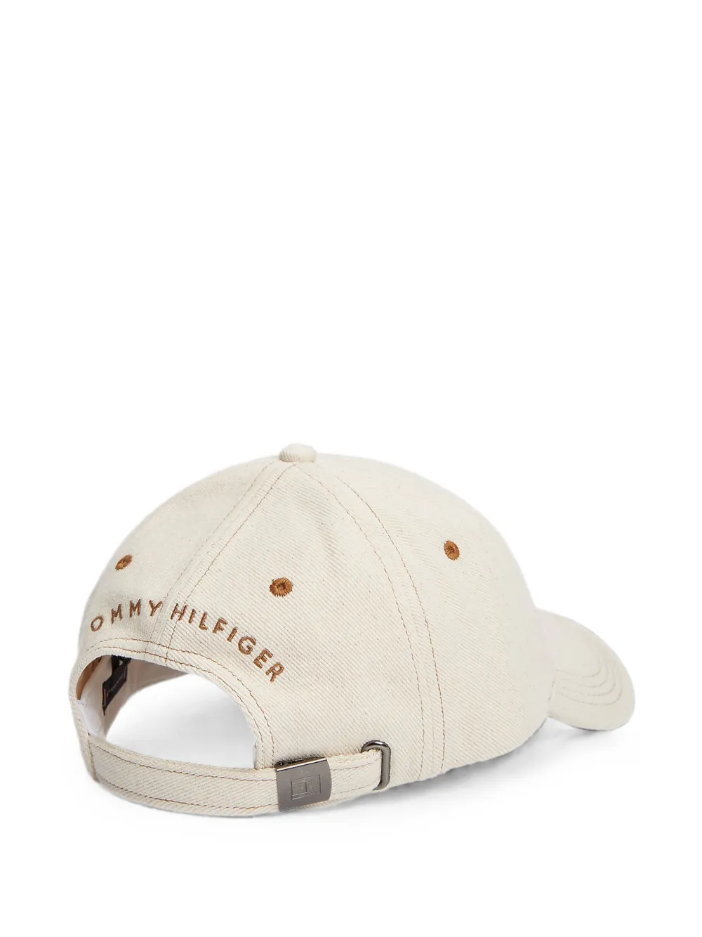 Tommy Hilfiger Pet met geborduurd logo Beige