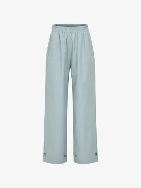 SUPER BLOND gabardine-bukser med elastik i taljen