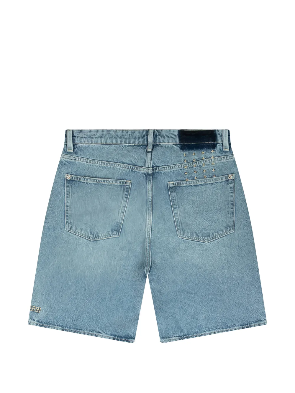 Ksubi Anti K denim shorts Blauw