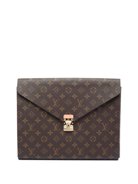 Louis Vuitton Pre-Owned 2021-2026 Monogram Mark Folder clutch bag