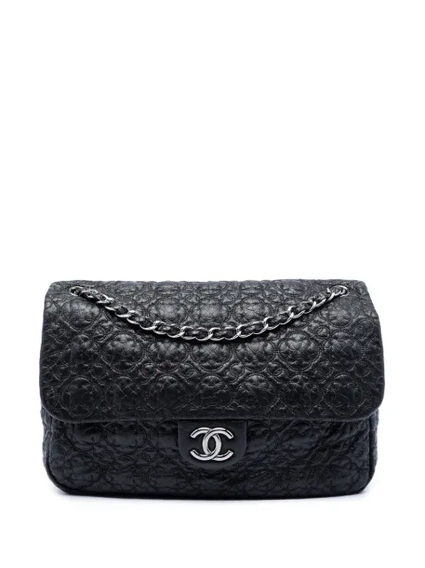 CHANEL Pre-Owned 2008-2009 Jumbo Quilted Vinyl Rock In Moscow Single Flap shoulder bag