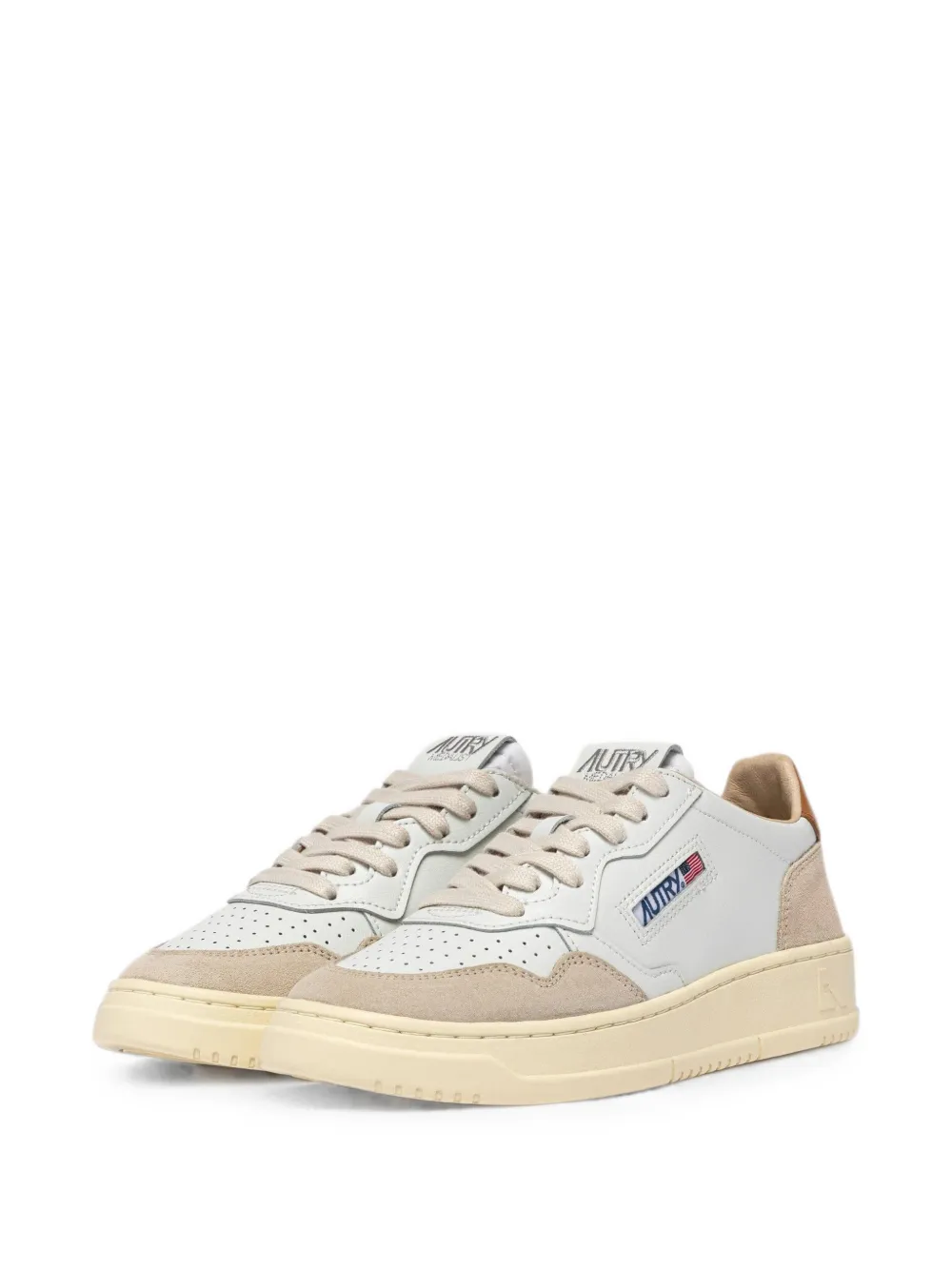 Autry Medalist panelled sneakers Wit