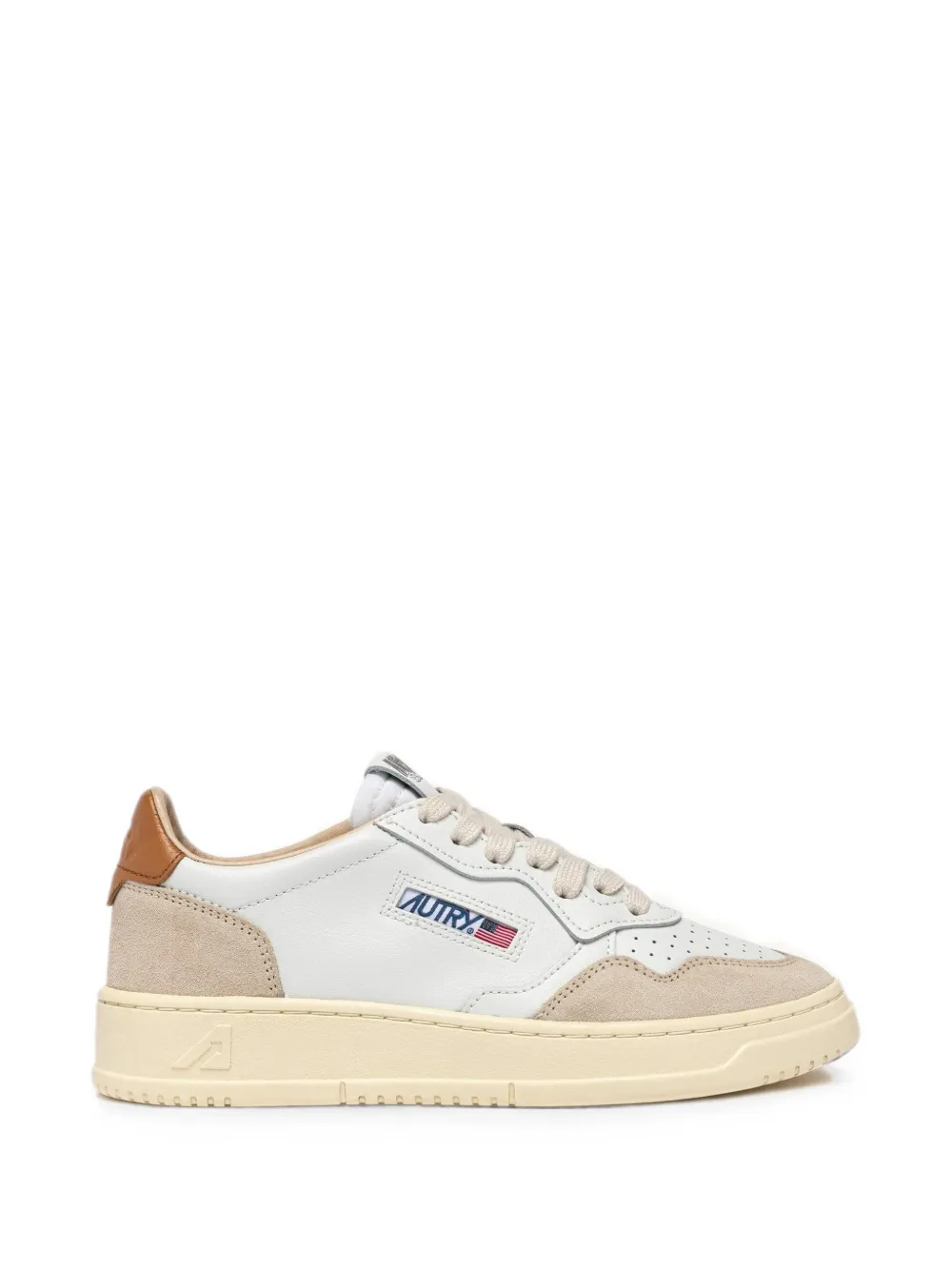 Autry Medalist panelled sneakers Wit