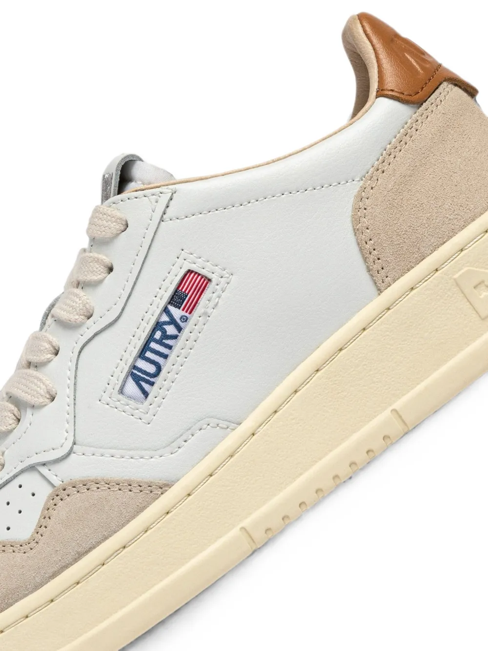 Autry Medalist panelled sneakers Wit
