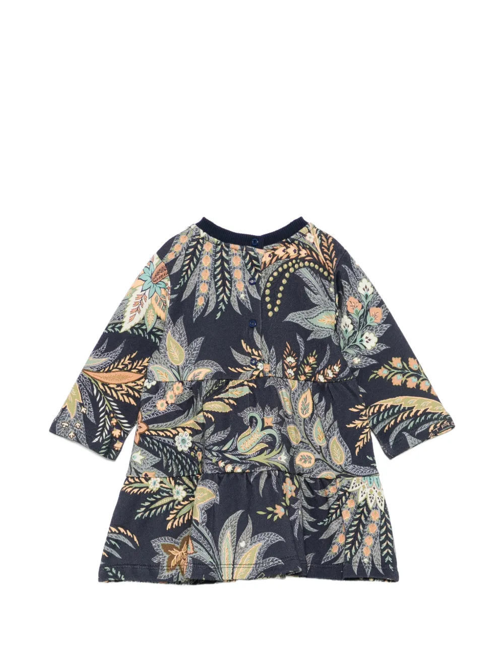 ETRO KIDS Gelaagde jurk Blauw