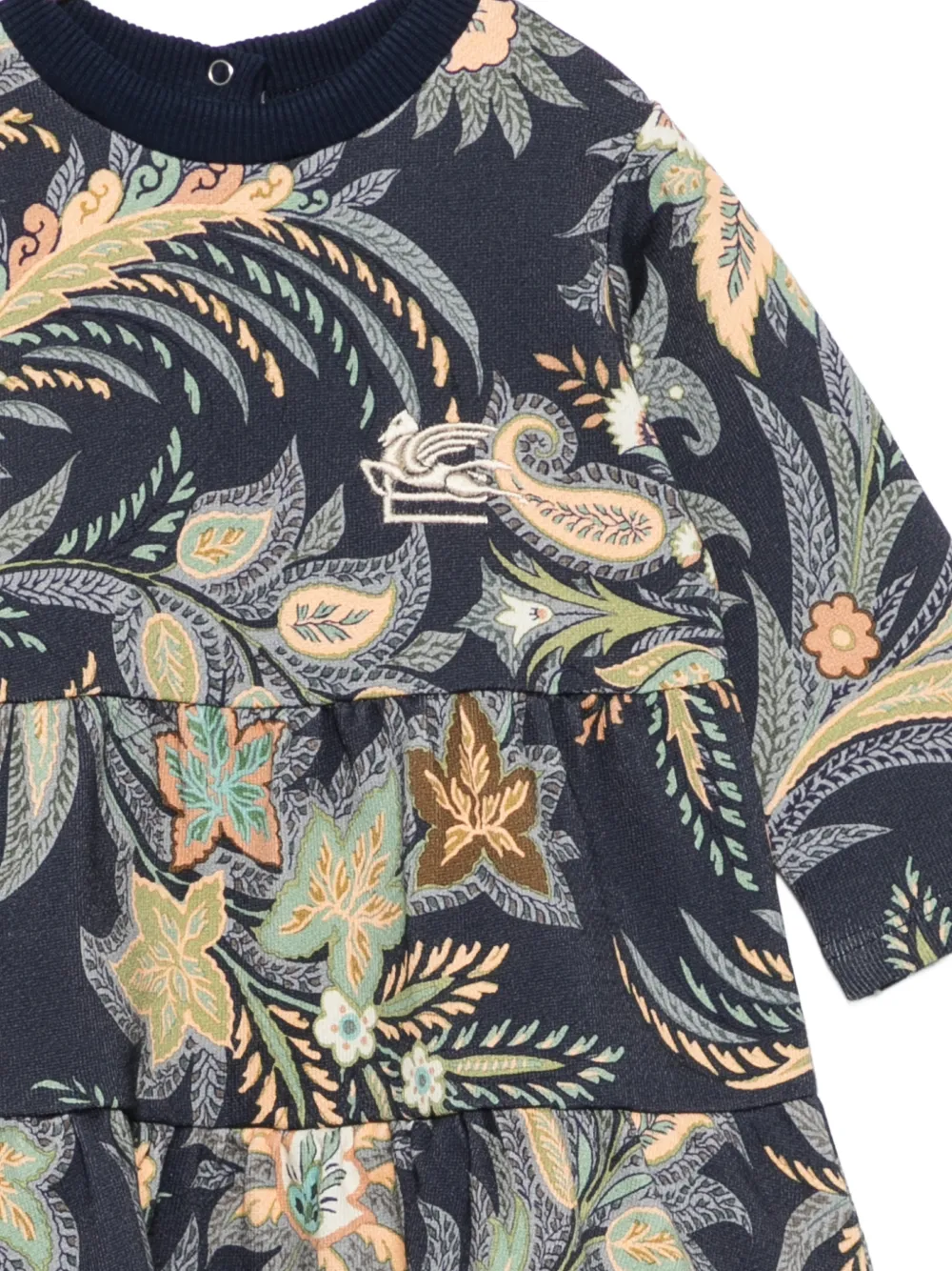 ETRO KIDS Gelaagde jurk Blauw
