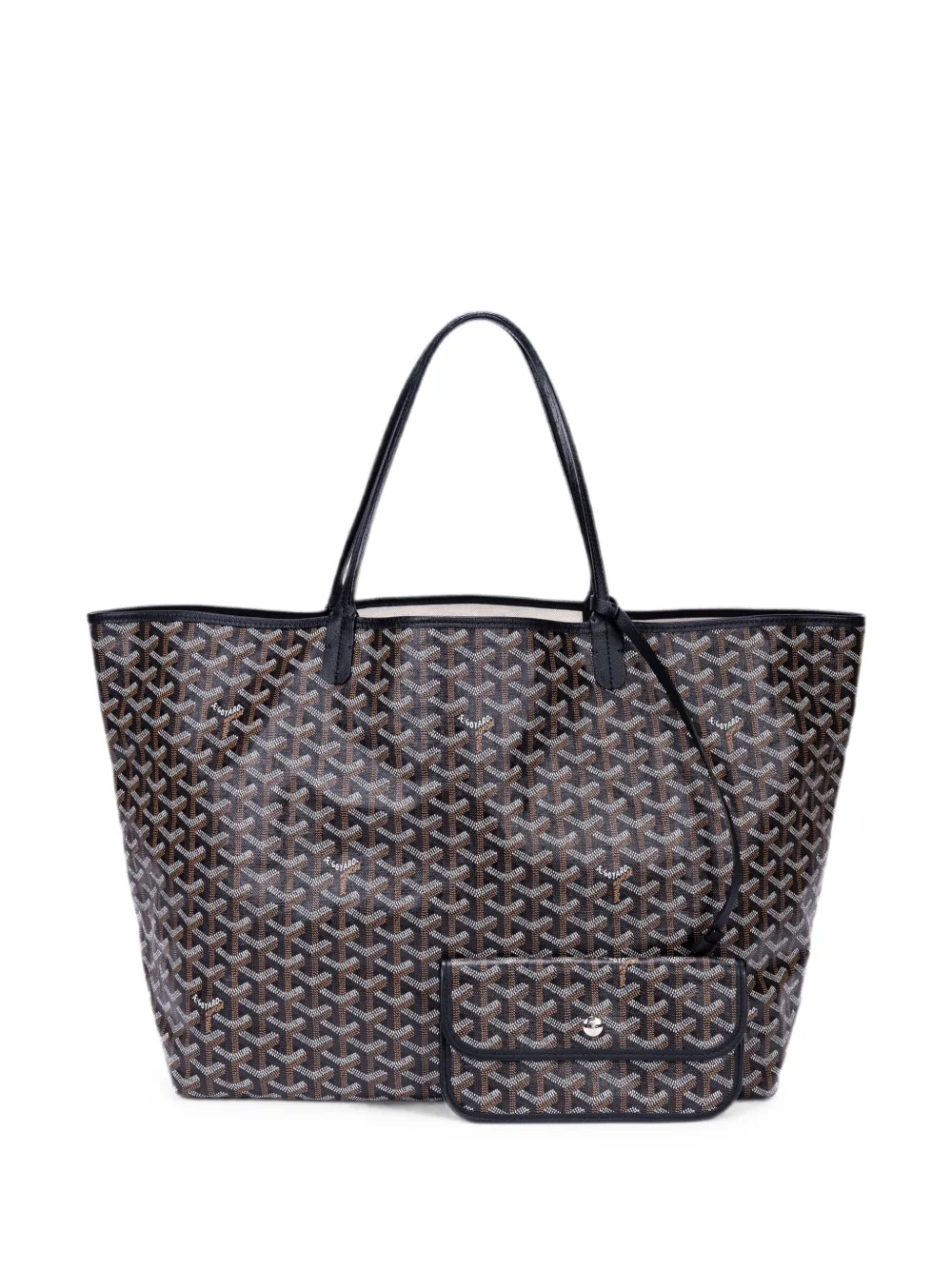 Goyard Pre-Owned Saint Louis GM shoulder bag - Nero