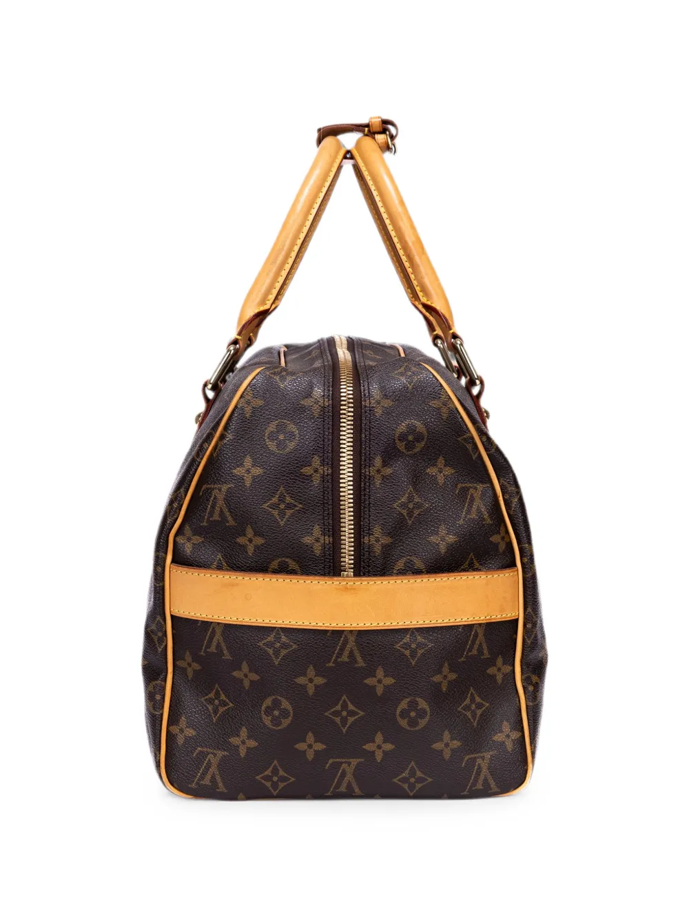 Louis Vuitton Pre-Owned Carryall Monogram handtas Bruin