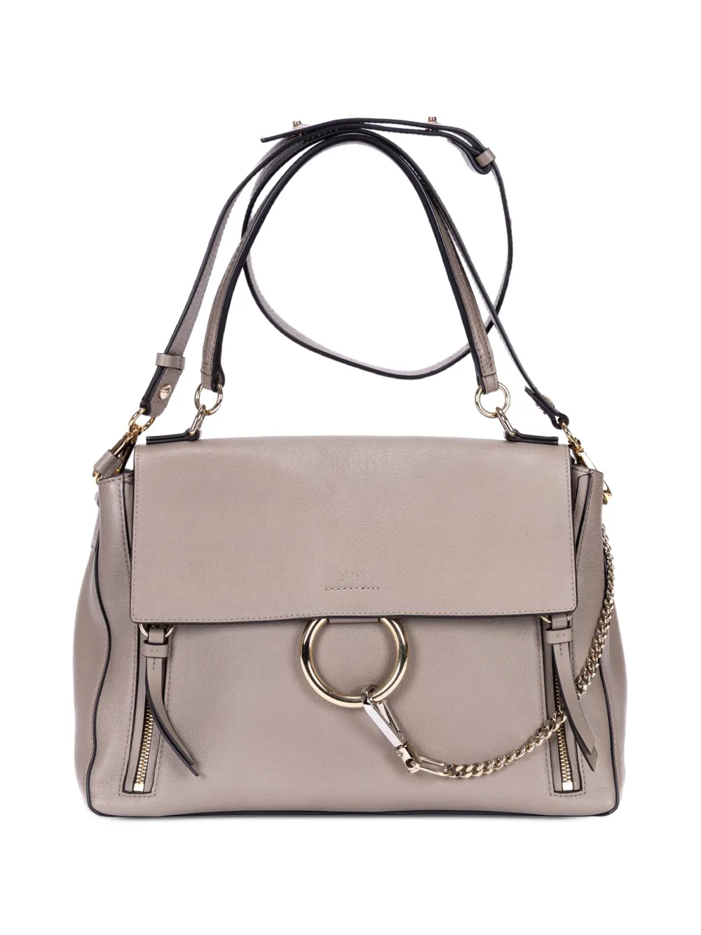 Chloé Pre-Owned Faye Day shoulder bag - Grigio