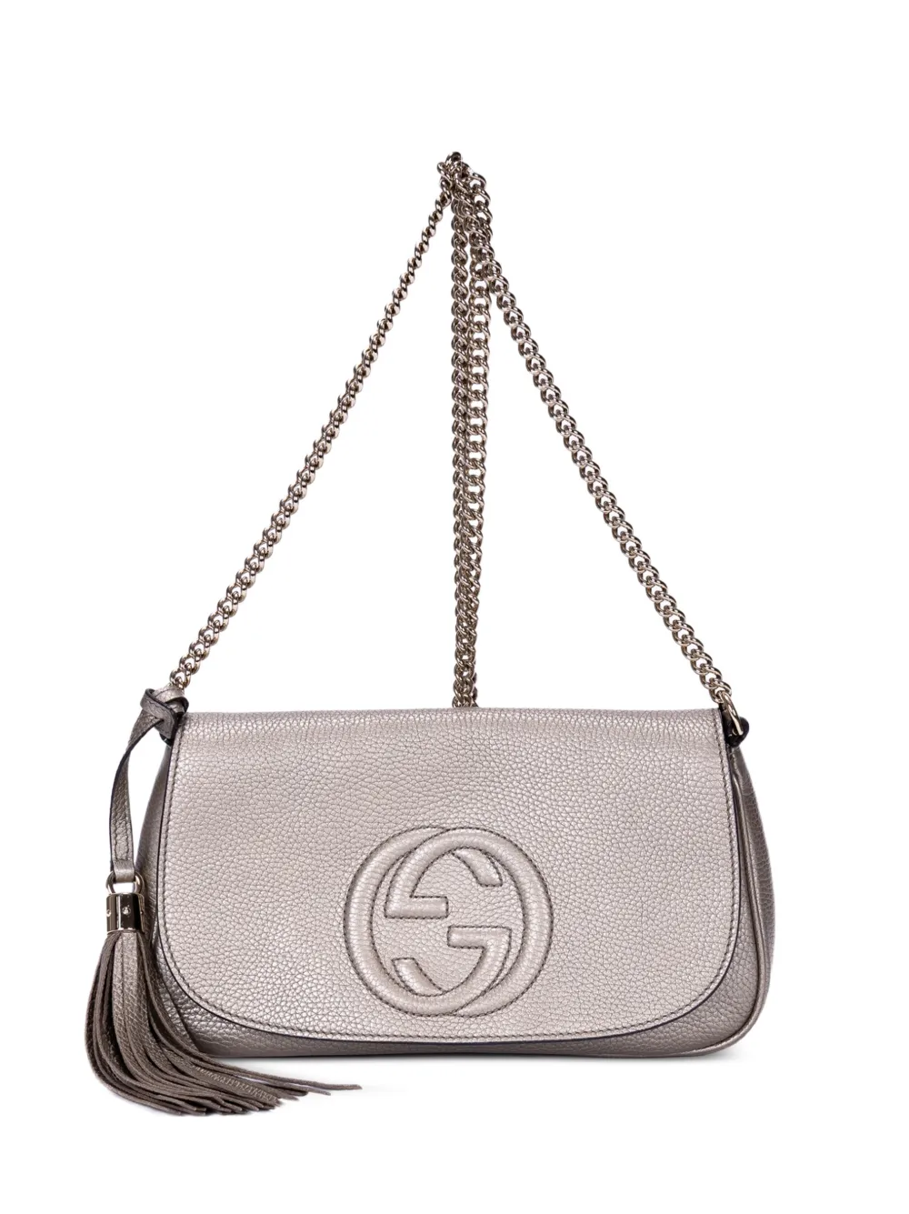 Gucci Pre-Owned Soho chain shoulder bag - Argento