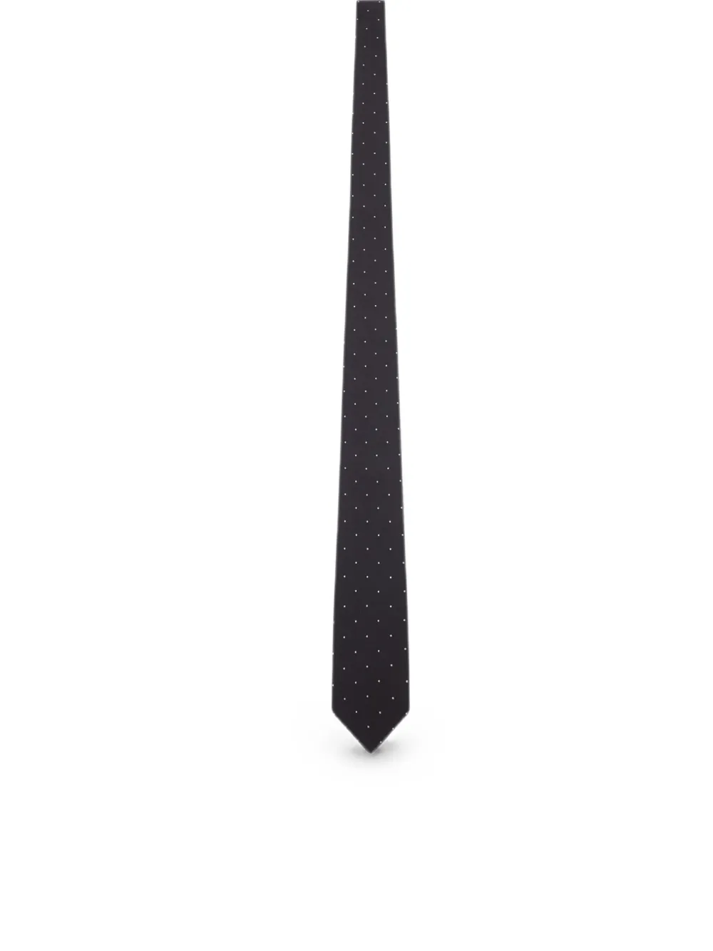 TOM FORD Stropdas met stippen Zwart