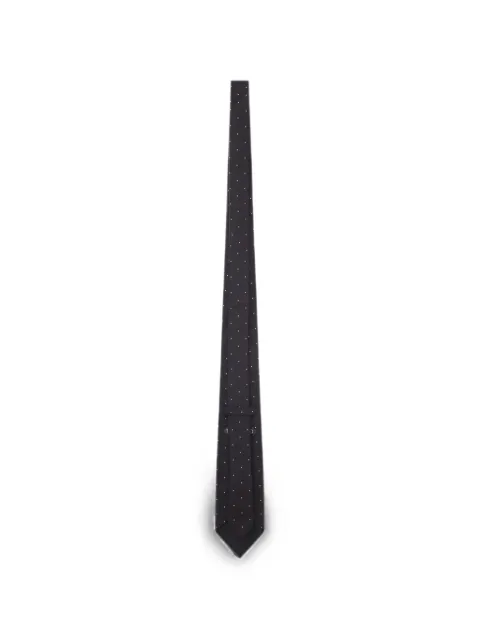 TOM FORD polka-dot silk tie