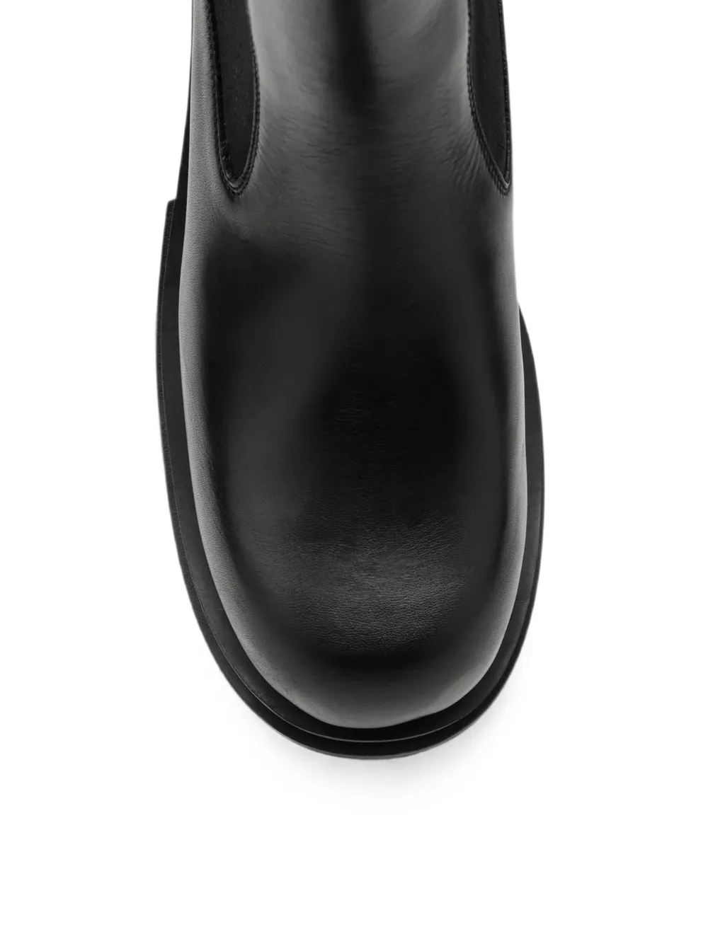 Rick Owens Beatle Gabe leather chelsea boots Zwart