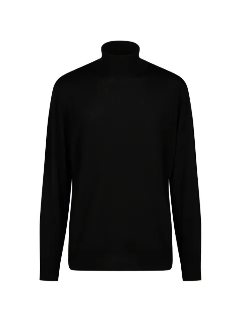 Canali roll-neck knitted sweater