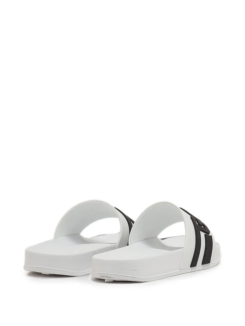Gcds Kids logo-print sandals Wit