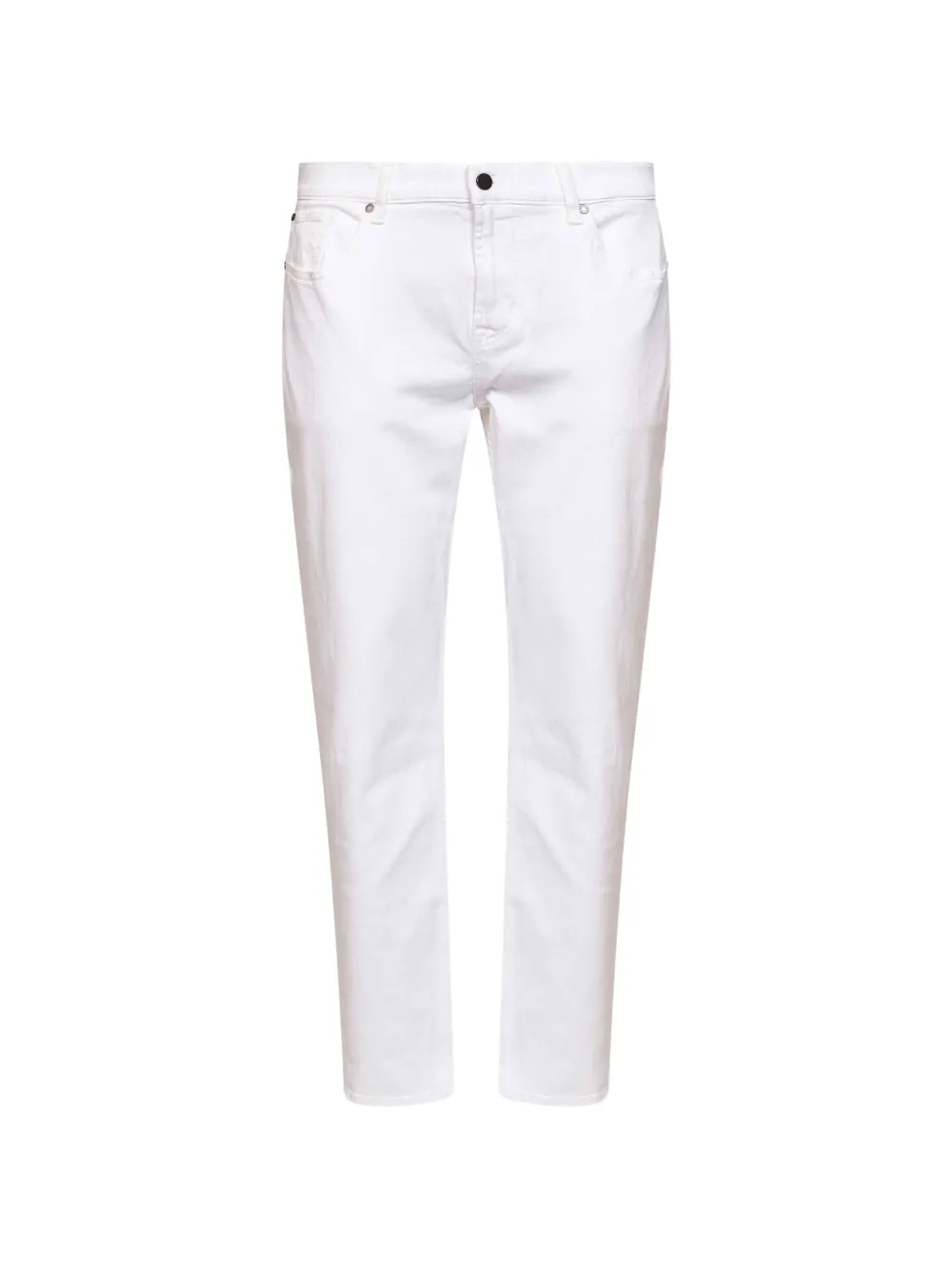 7 For All Mankind slim-fit five-pocket jeans - Bianco