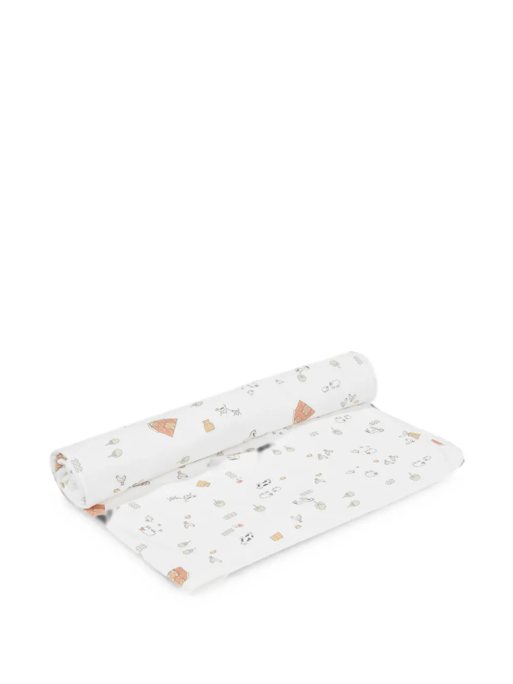 TIFFANY KIDS Deken met boerderij-print Wit