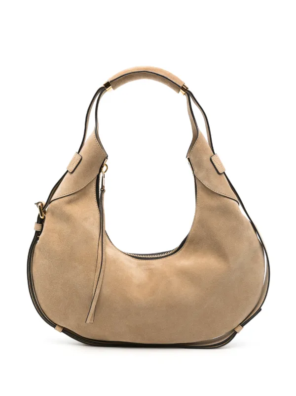 Moschino Crescent-shape Shoulder Bag in Neutrals