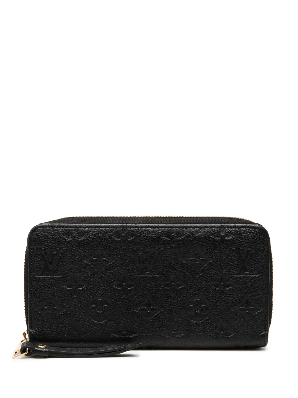 Louis Vuitton Pre-Owned 2017 Monogram Empreinte Zippy Wallet long wallets - Schwarz