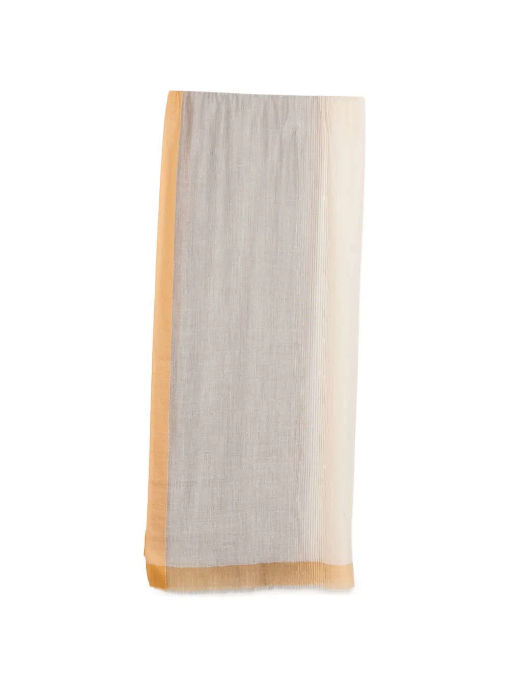 N.Peal Sciarpa in pashmina bordata - Grigio