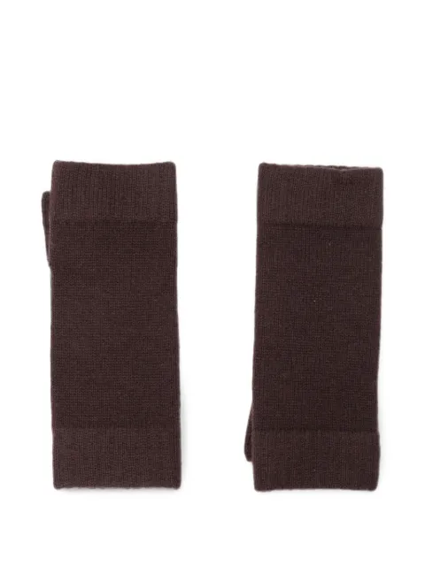 N.Peal cashmere fingerless gloves
