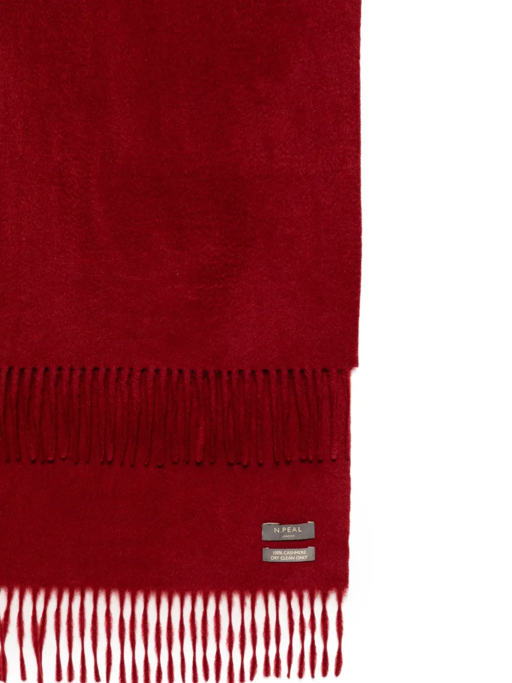 N.Peal Kasjmier sjaal Rood