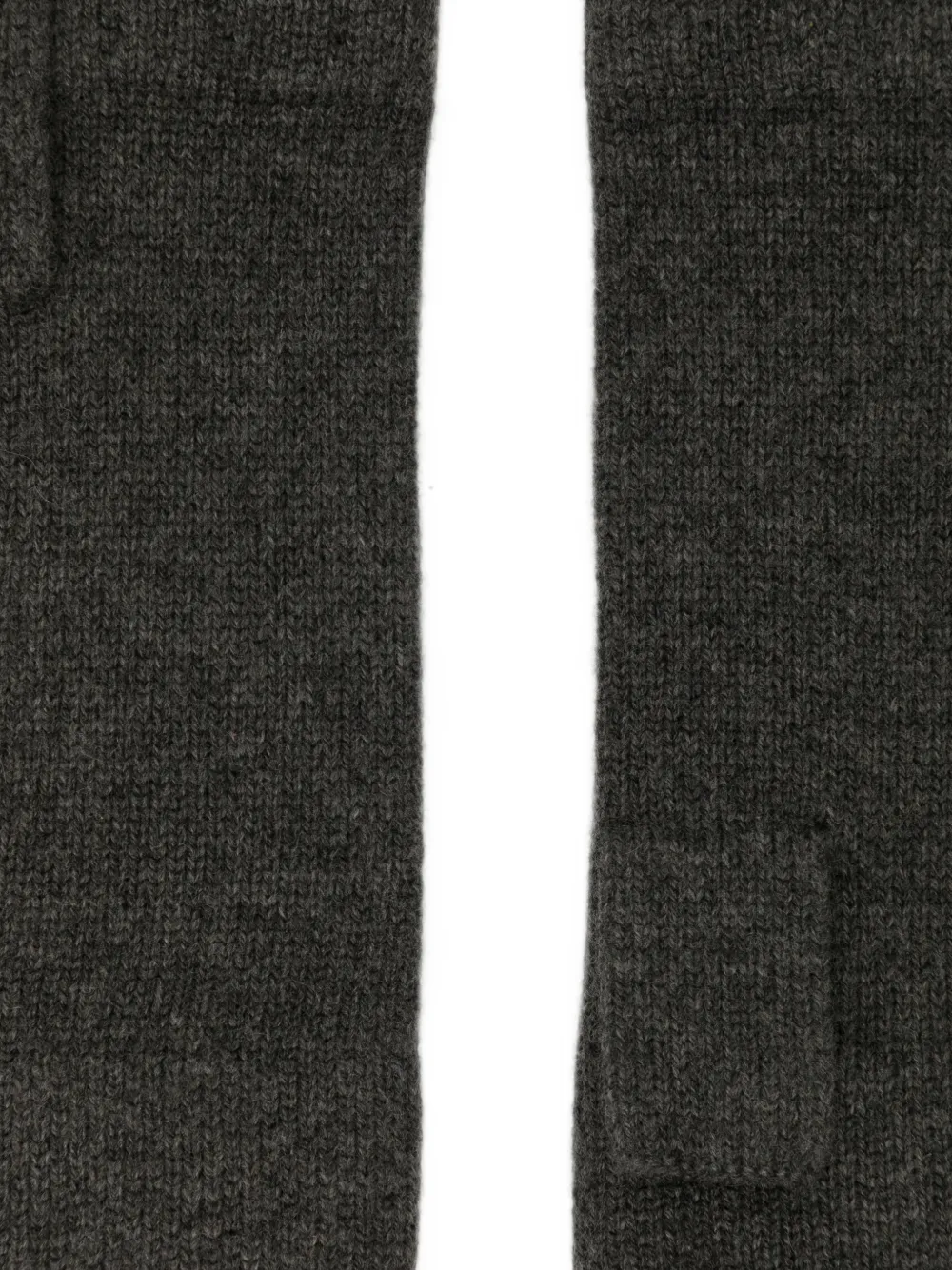 N.Peal Vingerloze handschoenen Grijs