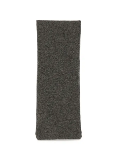N.Peal two-tone cashmere scarf
