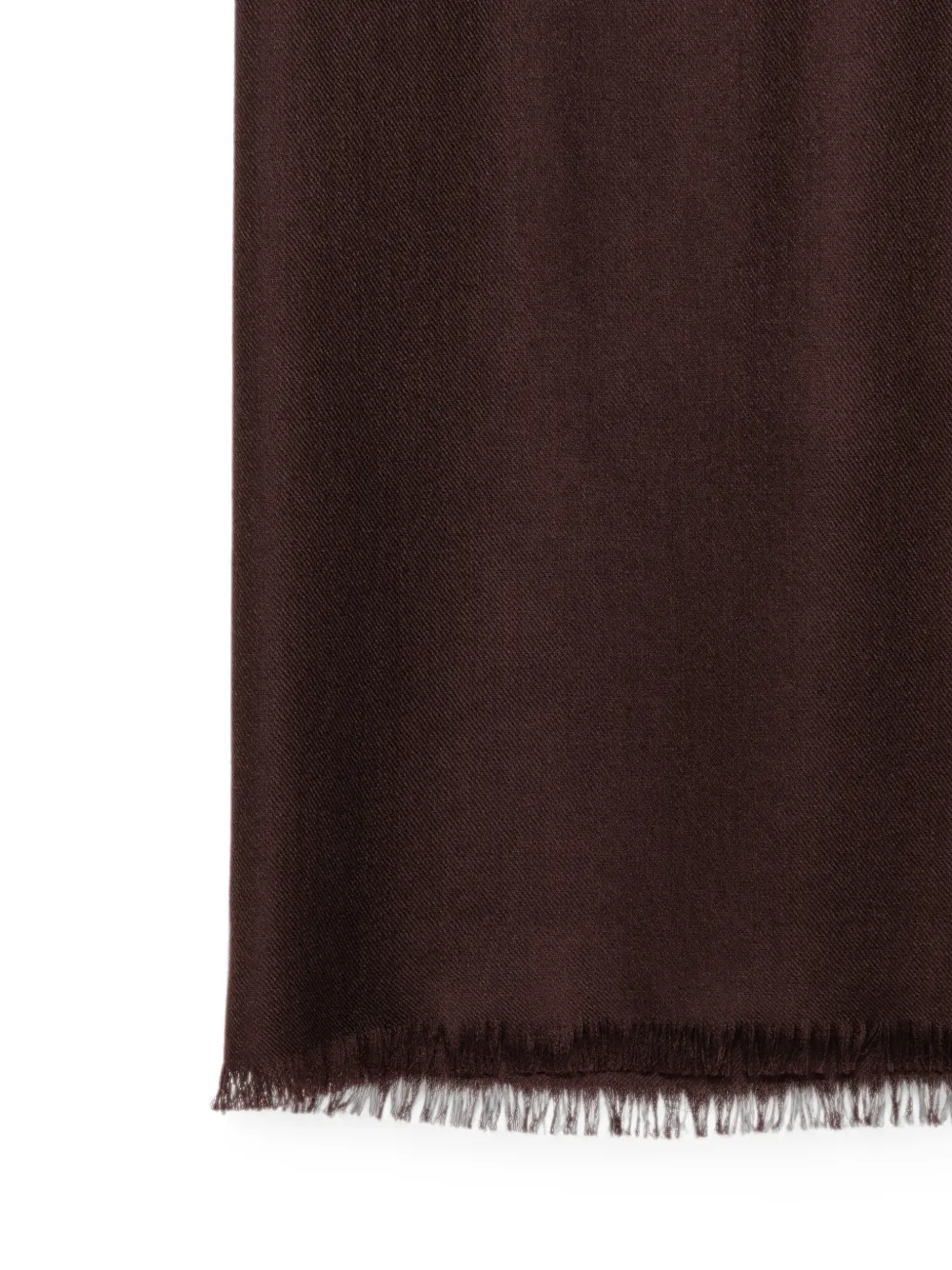 N.Peal Pashmina sjaal Rood