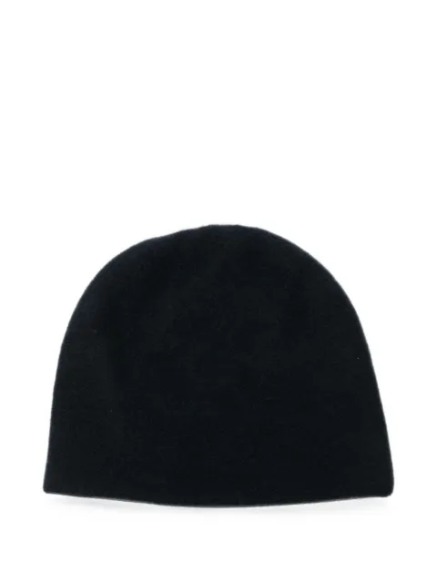 N.Peal double-layer beanie hat