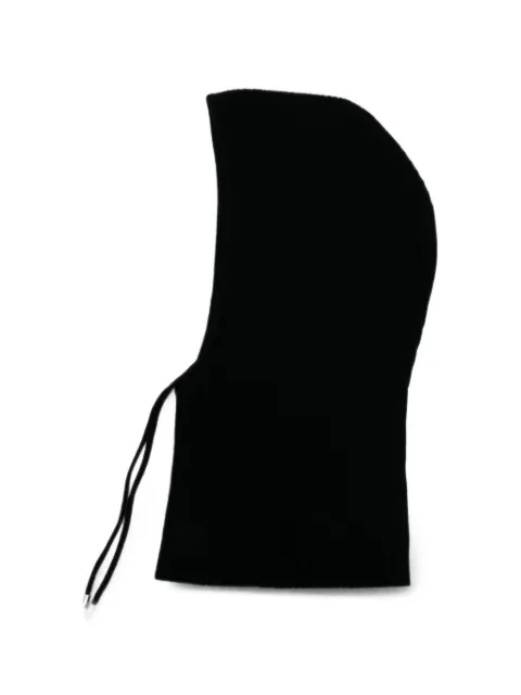 N.Peal ribbed-knit cashmere hood hat