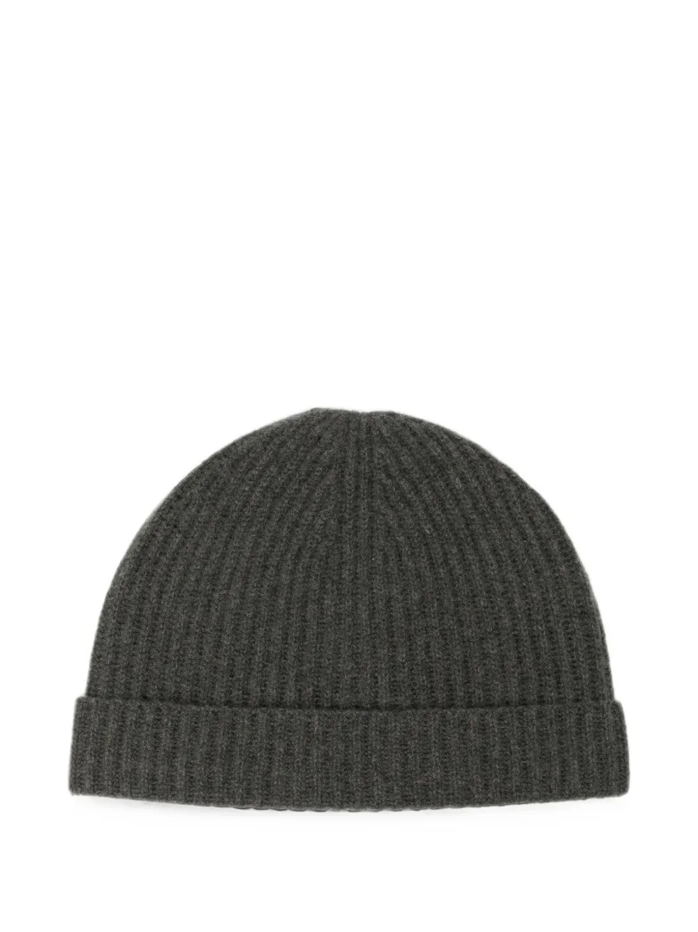 N.Peal ribbed-knit beanie hat · One Size