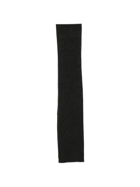 N.Peal ribbed cashmere scarf
