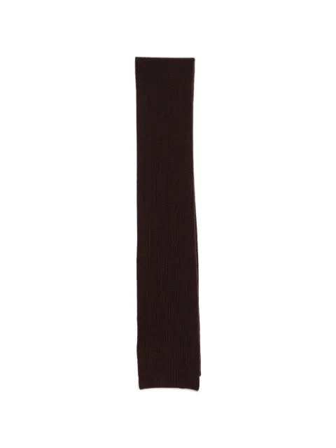 N.Peal ribbed cashmere scarf