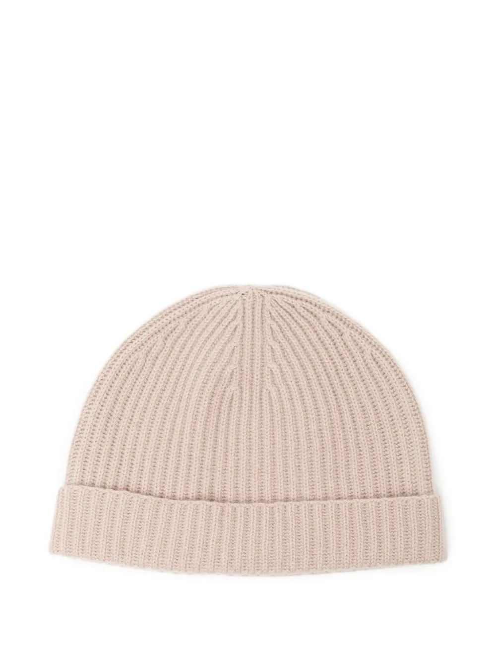 N.Peal Ribgebreide muts Beige