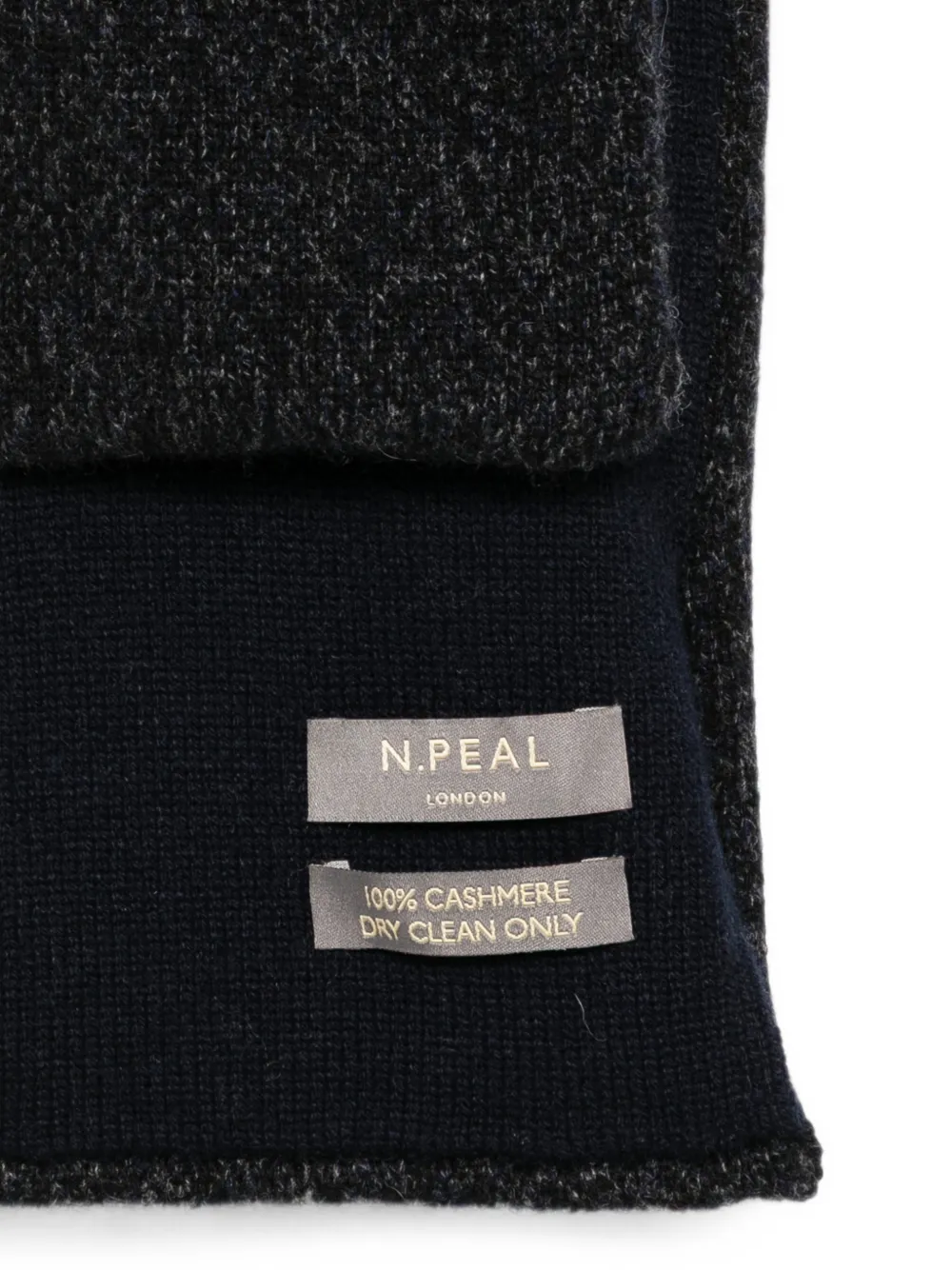 N.Peal Kasjmier sjaal Blauw