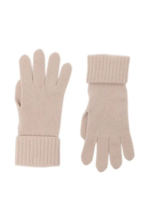 N.Peal ribbed gloves