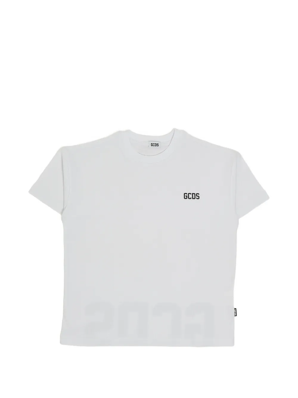 Gcds Kids logo-print T-shirt - Bianco