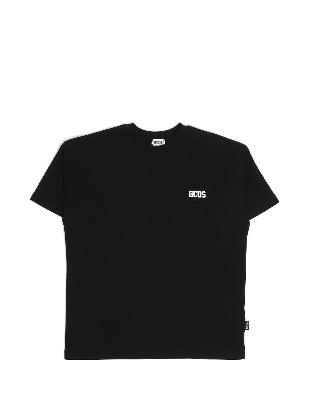 Gcds Kids logo-print T-shirt - Nero