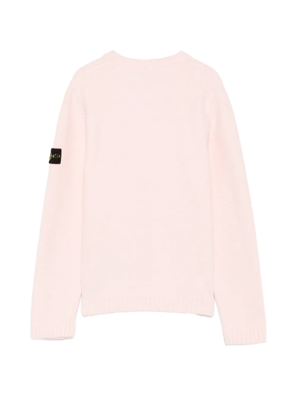 Stone Island Junior Trui met logopatch Roze