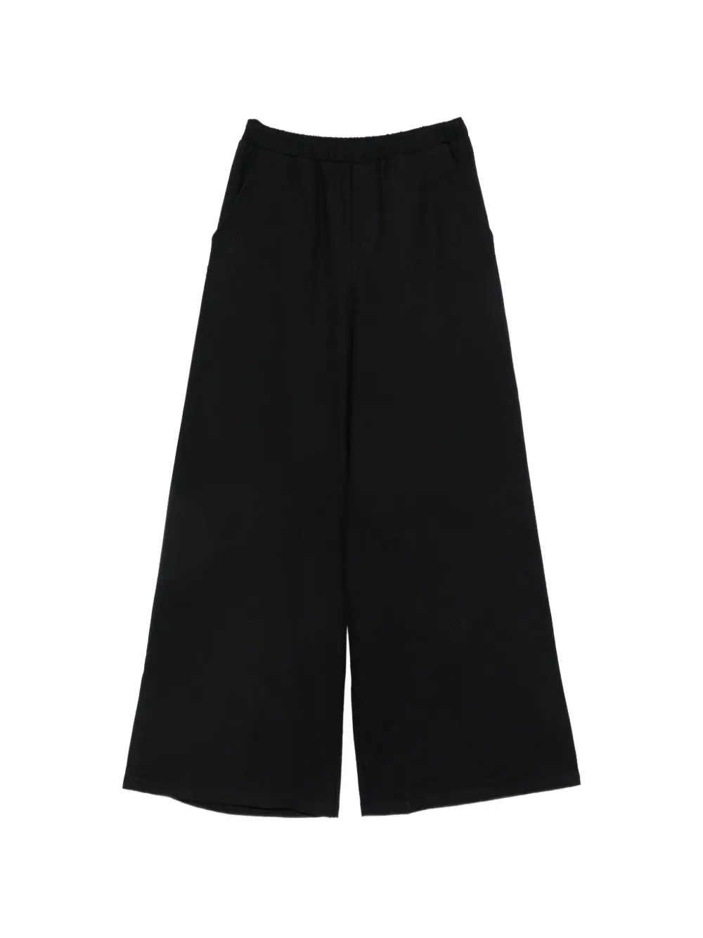 Douuod elasticated-waist wide-leg trousers - Blu