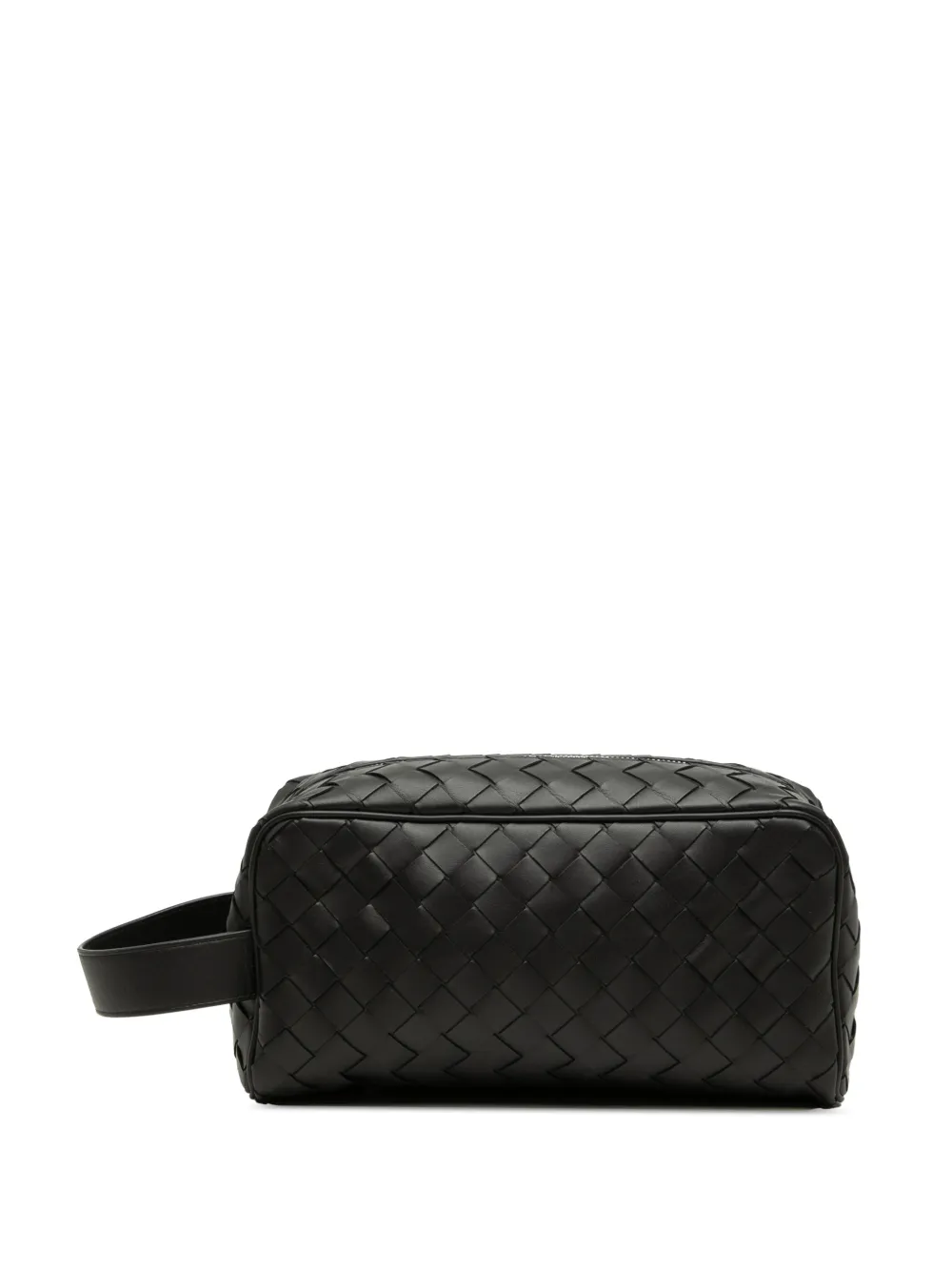 Bottega Veneta Pre-Owned Clutch Intrecciato The Pouch in nappa 2012-2026 - Nero