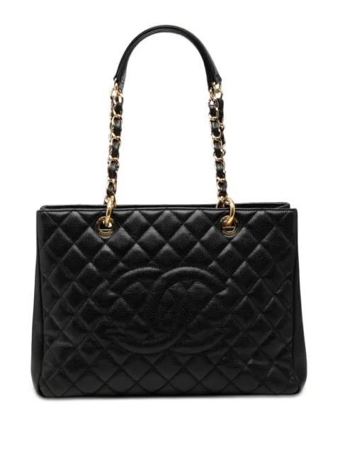 CHANEL Pre-Owned 2011 Caviar Grand Shopping tote bag