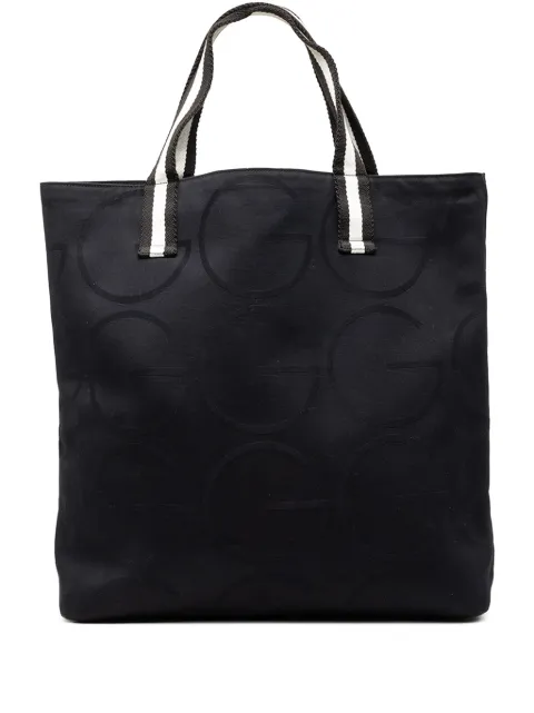 Gucci Pre-Owned 2000-2015 Canvas G Monogram Web tote bag