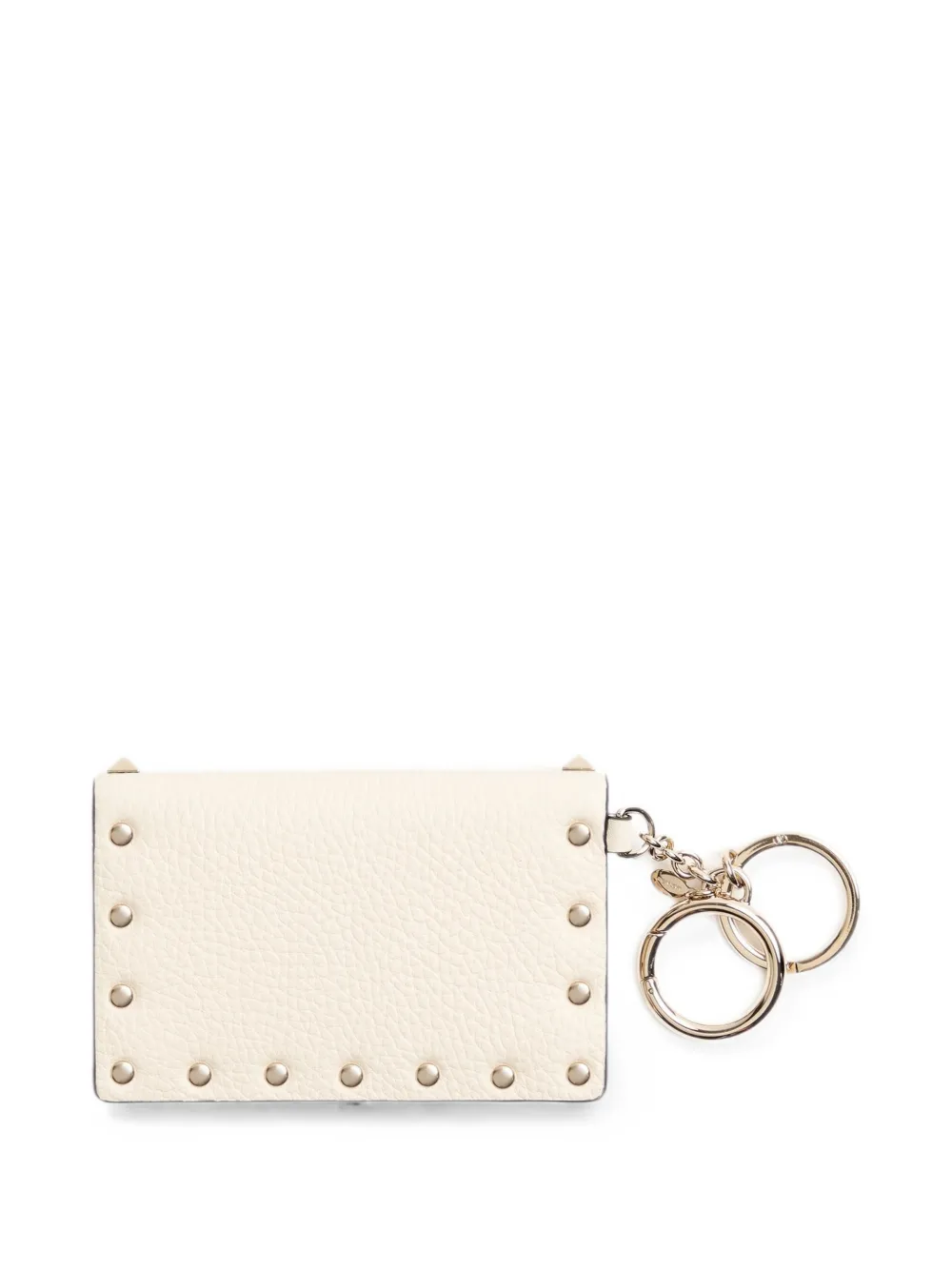 Valentino Garavani Rockstud bedel van korrelig kalfsleer Beige