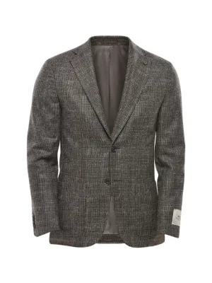 Corneliani チェック シングルジャケット | ニュートラル | FARFETCH JP
